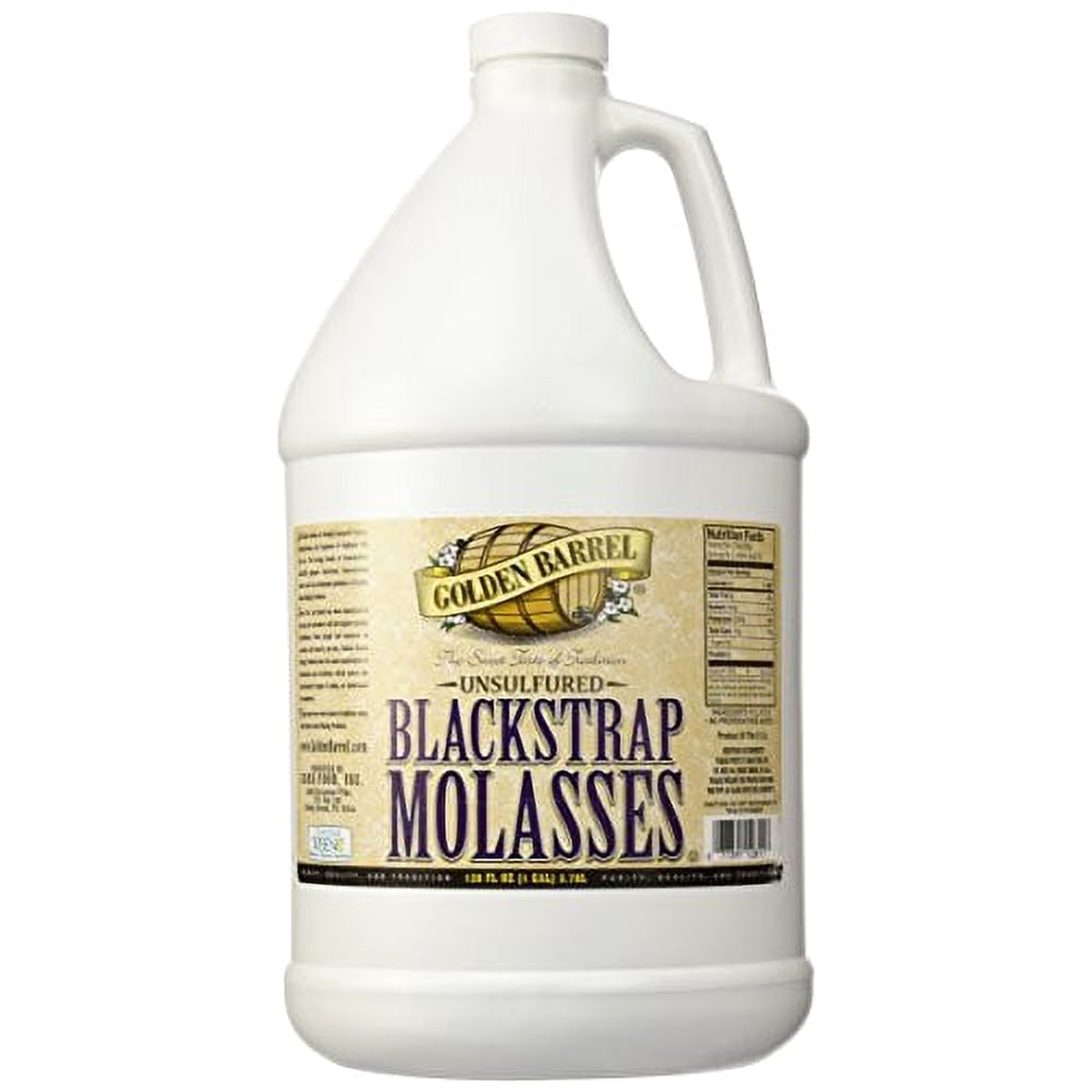 Unsulfured Blackstrap Molasses 1 Gallon 128oz Bulk Jug Baking Cooking Cane Syrup