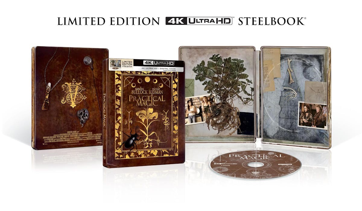 Practical Magic 4K UHD Blu-ray Steelbook NEW