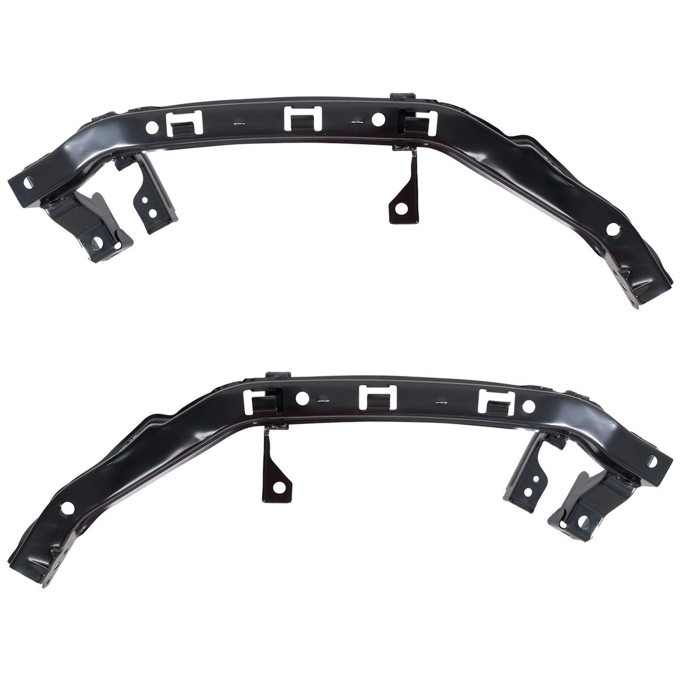 Bumper Face Bar Retainers Set of 2 Front Driver & Passenger Side Upper Pair