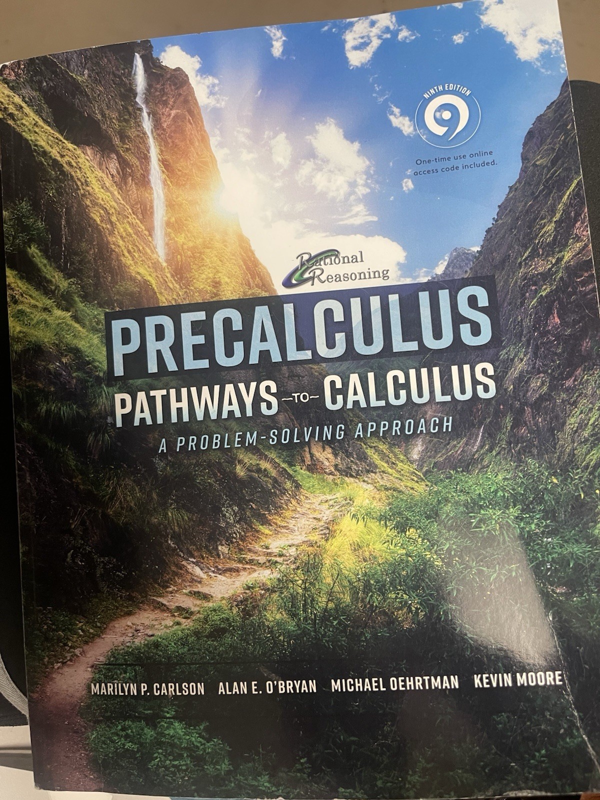 Rational reasoning Precalculus Pathways to Calculus 9th Ed  Access code unused