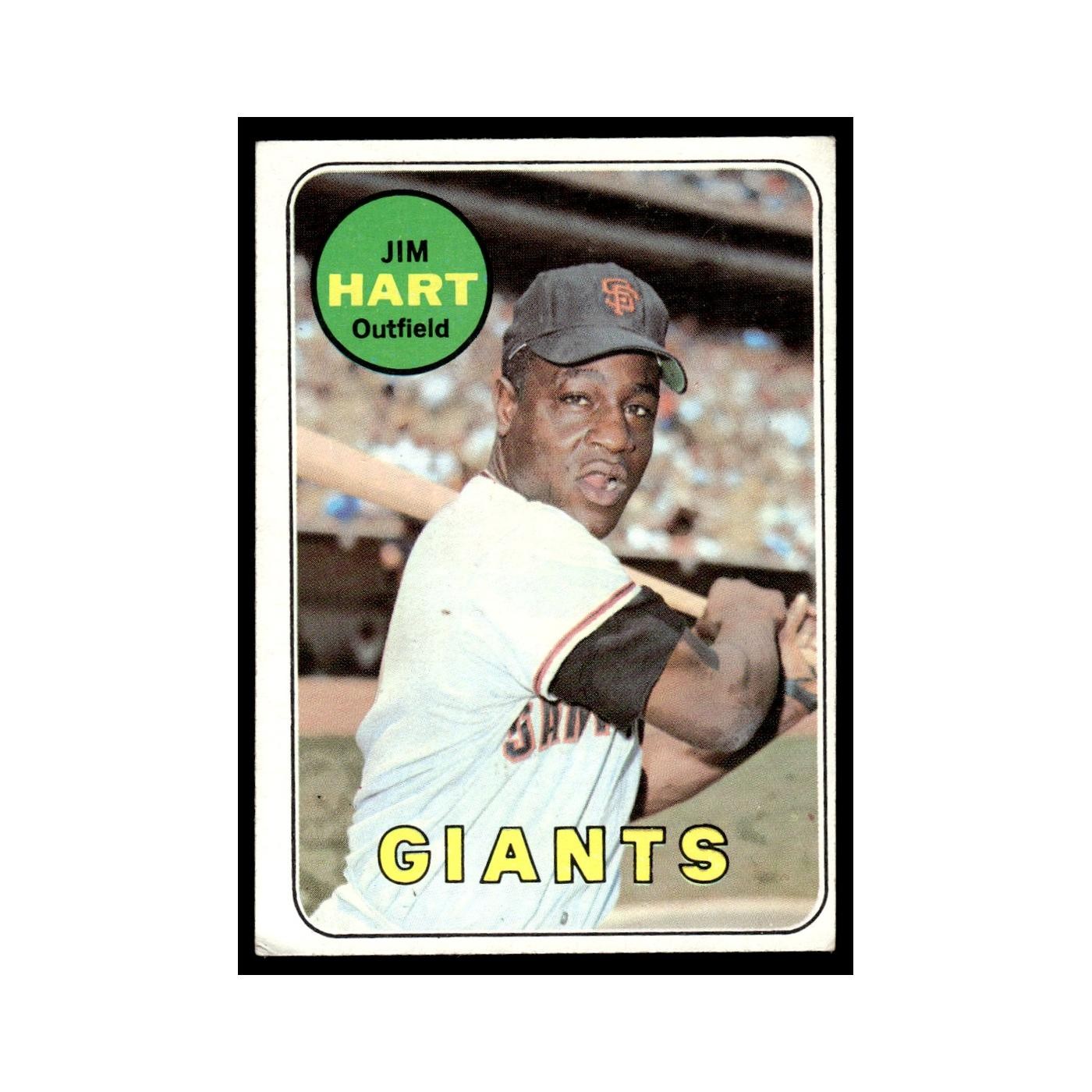Jim Hart 1969 Topps #555 San Francisco Giants Baseball Card EX
