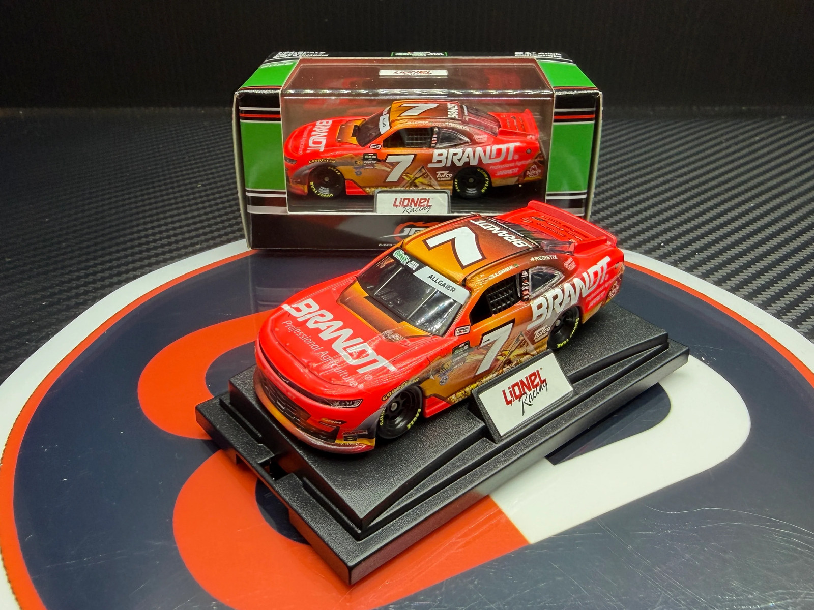 2026 Justin Allgaier 1:64 Brandt Whiskey NASCAR Diecast