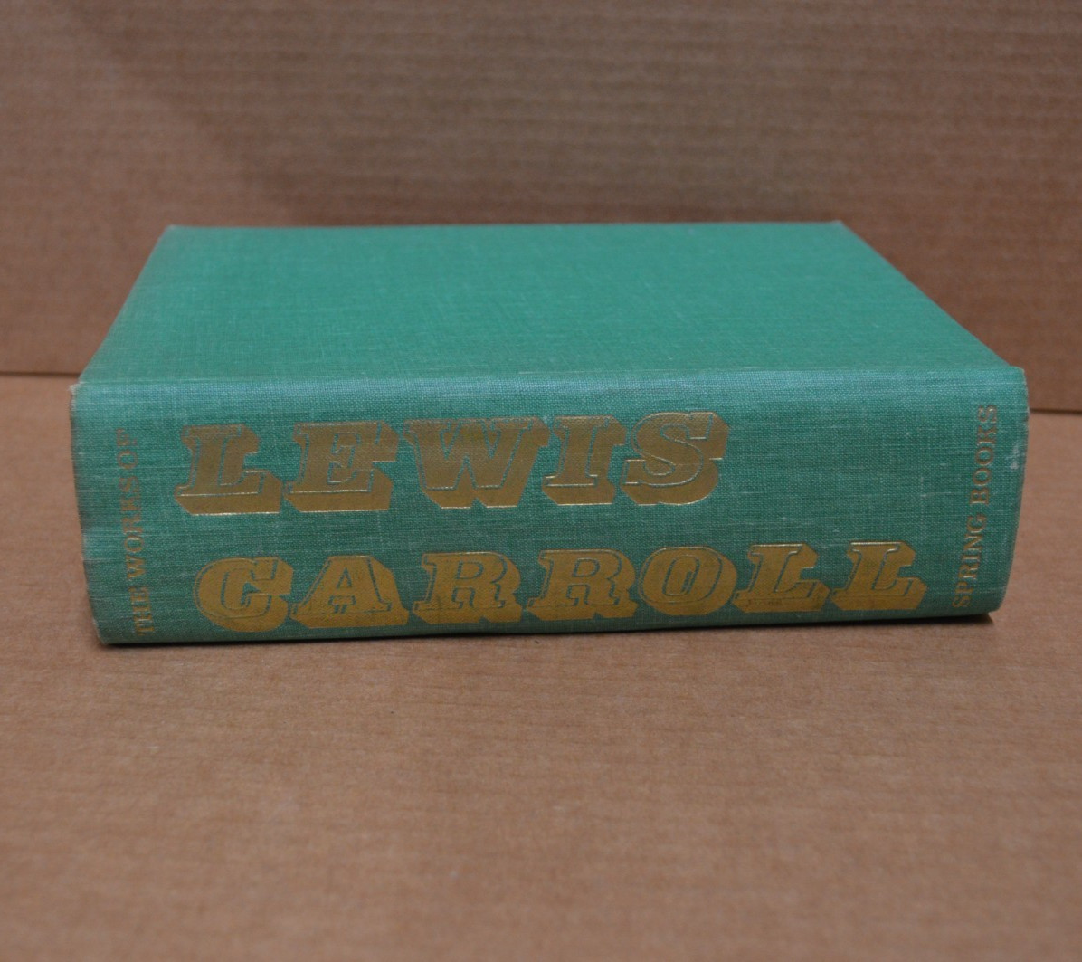 Vintage 1965 Lewis Carroll Hardcover Book Spring Books Illustrated Edition