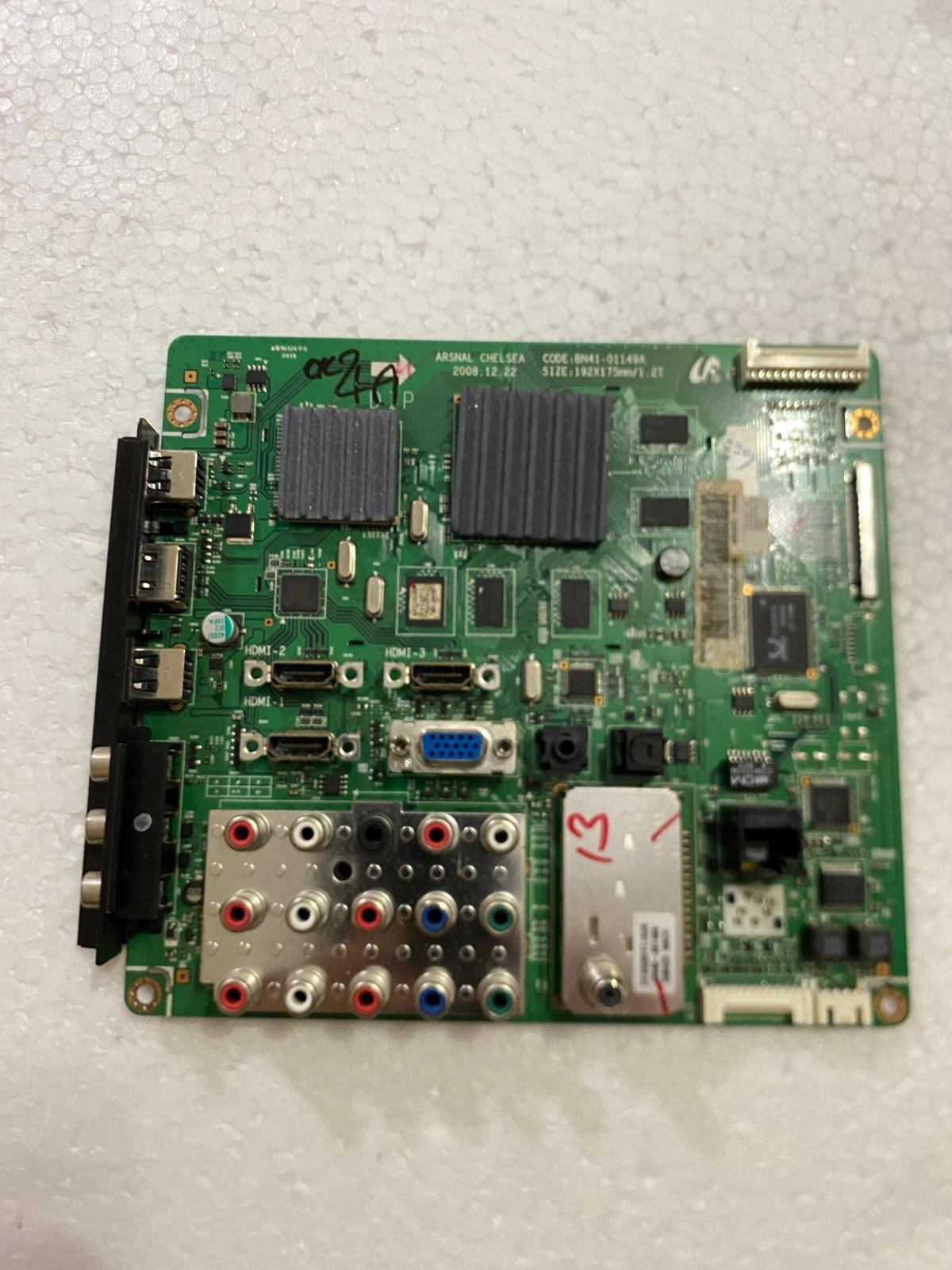 BN94-02588F MAIN BOARD SAMSUNG MODEL LN46B640R3FXZA BN94-02588F MAIN BOARD SAMSUNG MODEL LN46B640R3FXZA