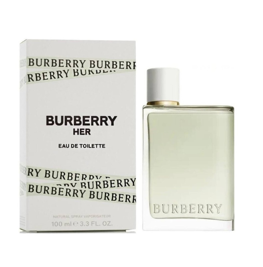Burberry Her Eau de Toilette Spray For Womens EDT Perfume 3.3 oz(100 ml) New Box