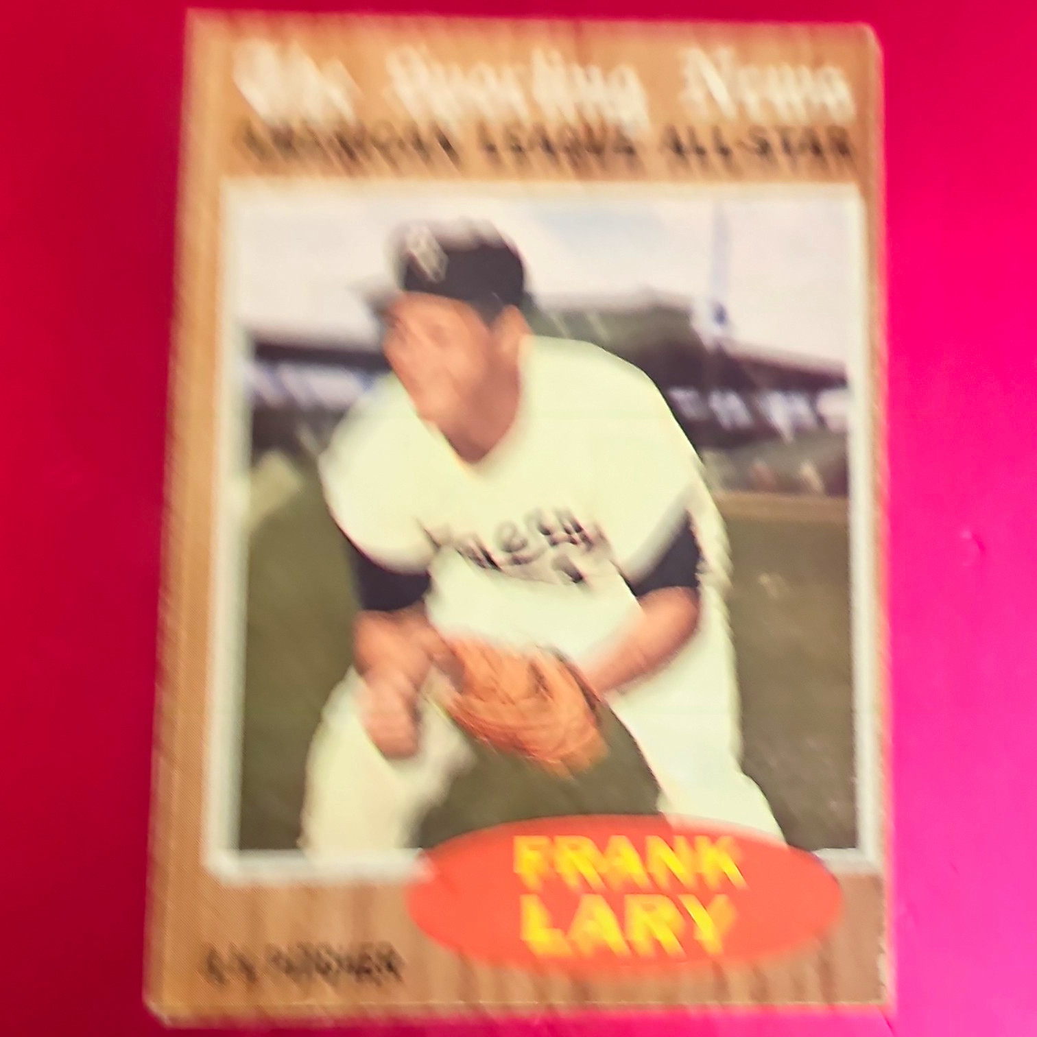 Topps 1962 All-Star Frank Lary #474 Detroit Tigers Baseball Card Base