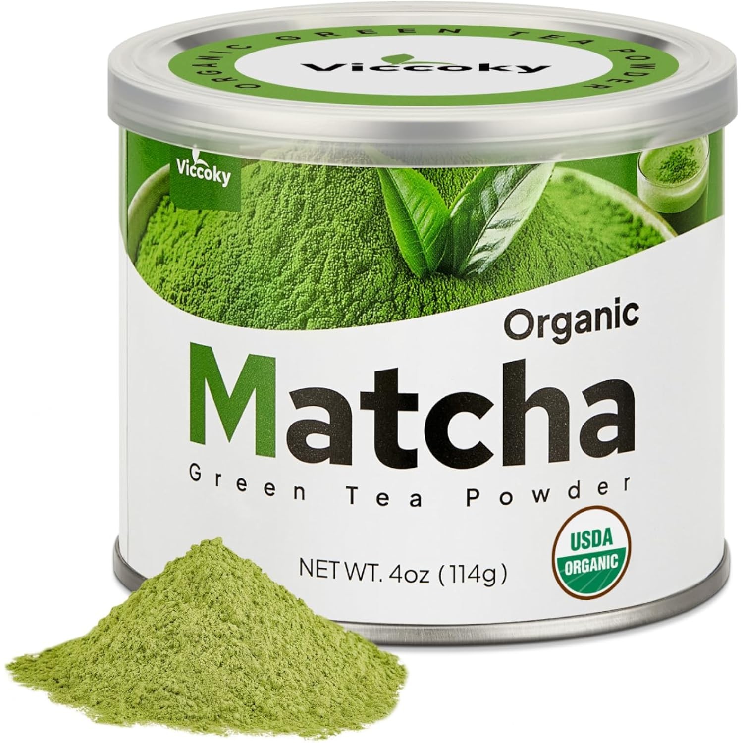 Premium Organic Matcha Powder Culinary Grade Sugar-Free Matcha Green Tea Powder