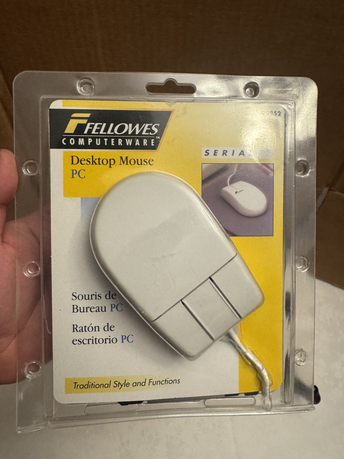 Vintage 1995 Mouse Kit Serial NO 99852 Fellowes Desktop Computer Vintage 1995 Mouse Kit Serial NO 99852 Fellowes Desktop Computer