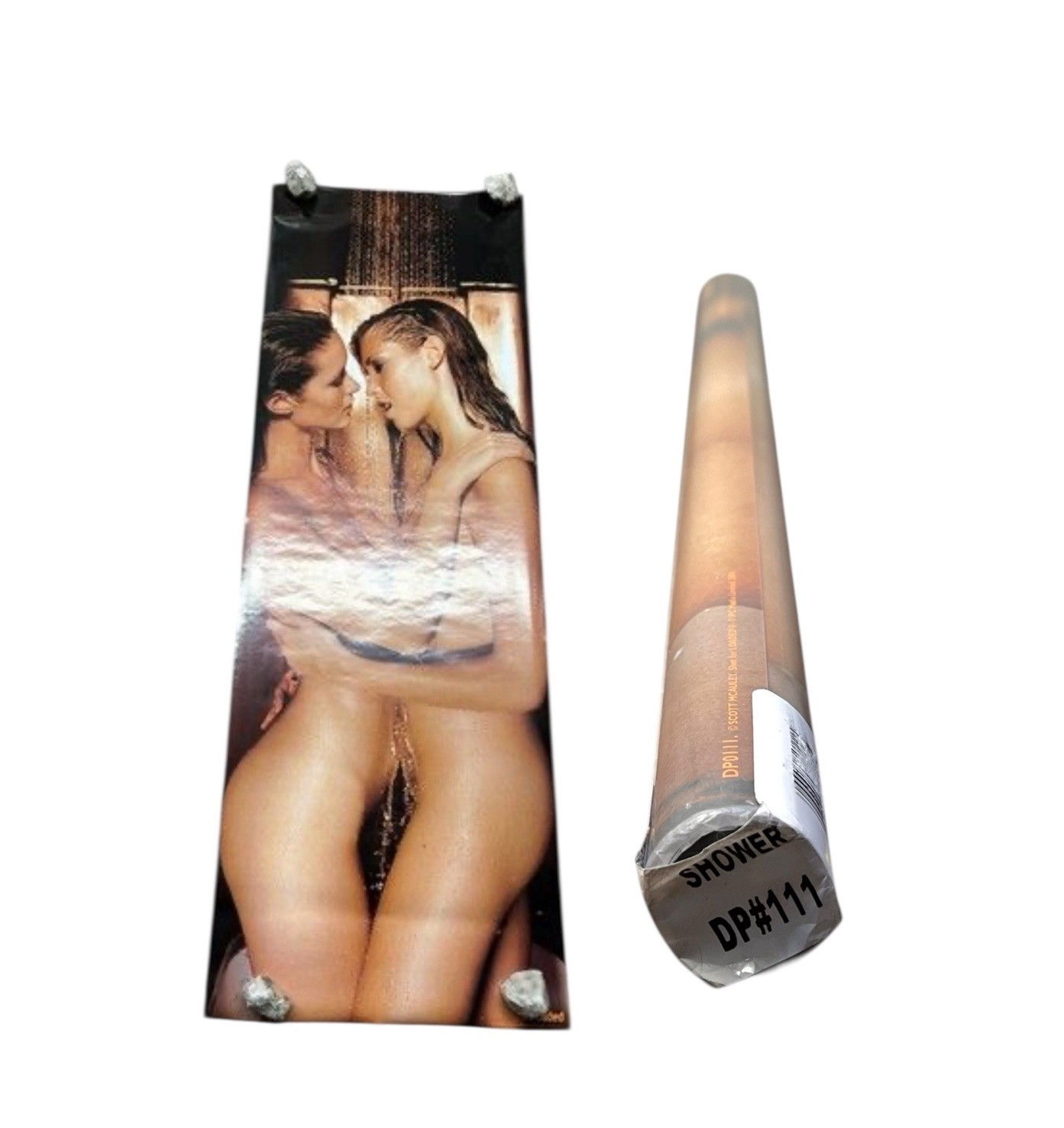 Vintage 2004 NOS 20.75”x62” RARE Door Poster Hot Girls Shower Loaded DP0111 NEW