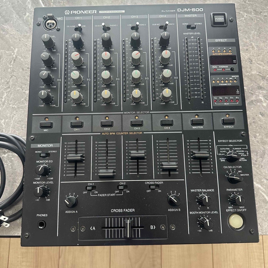 Pioneer DJM-500 4-Channel DJ Mixer Effects Carrozzeria Preowned from Japan
