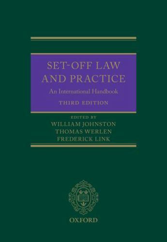Set-Off Law and Practice : An International Handbook, Hardcover by Johnston, ... Set-Off Law and Practice : An International Handbook, Hardcover by Johnston, ...