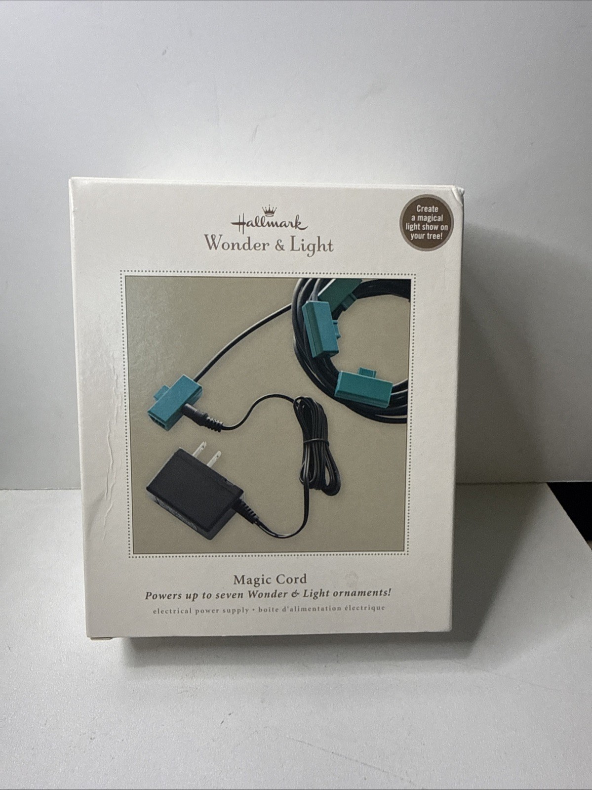 Hallmark Keepsake Wonder and Light Magic Cord Powers 7 Ornaments
