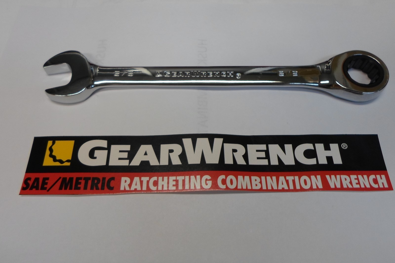 GEARWRENCH RATCHETING WRENCH METRIC 6 8 10 12 13 14 15 16 17 18 MM combination
