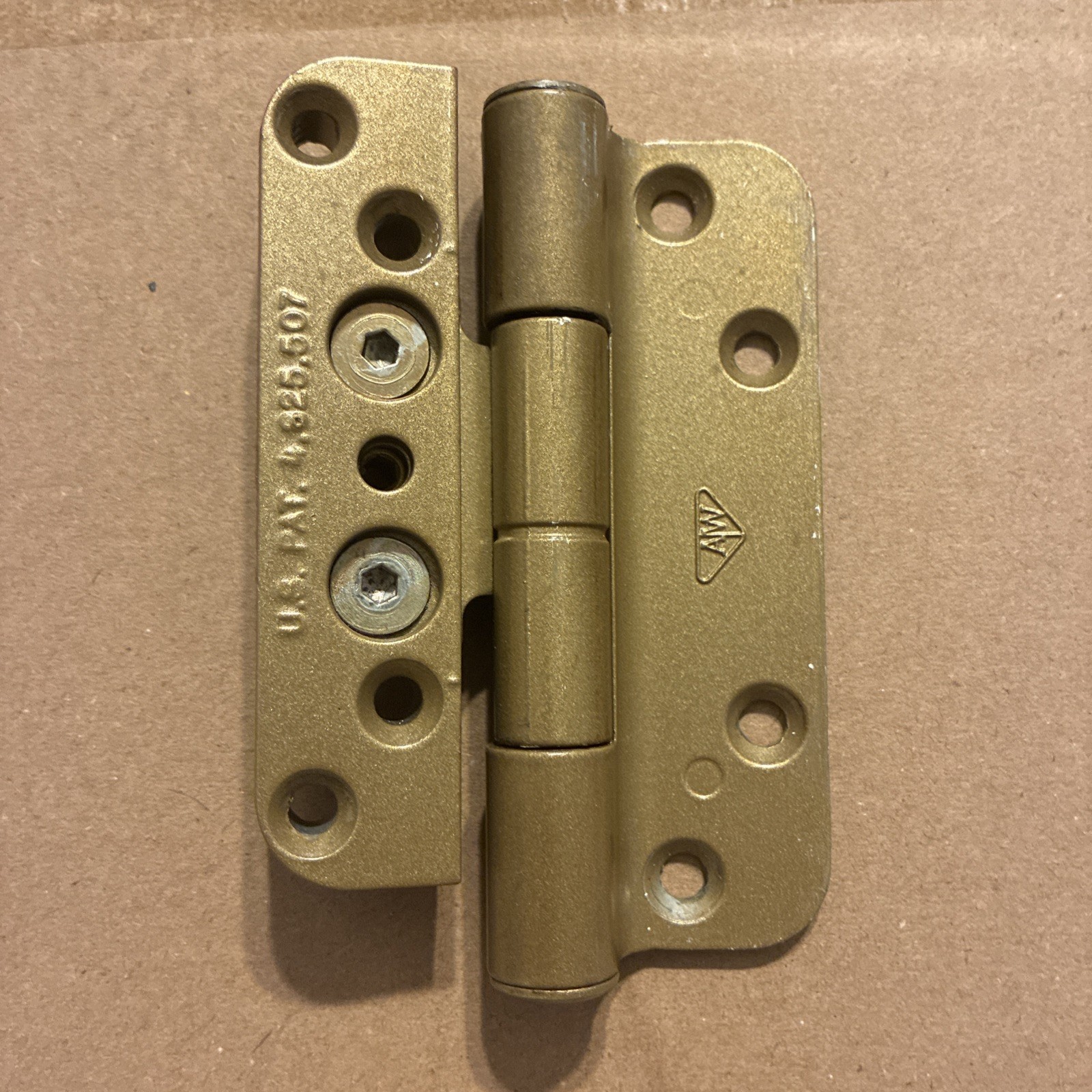 Andersen Frenchwood Patio Door Hinge Old Style 92-05 - Brassy Gold - RH Right Andersen Frenchwood Patio Door Hinge Old Style 92-05 - Brassy Gold - RH Right