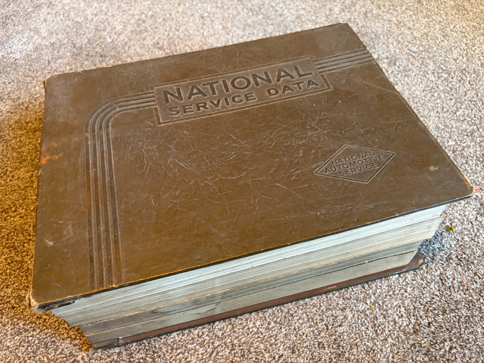 1960-1963 National Automotive Service Data Manual Published 1963 (Hard Cover)