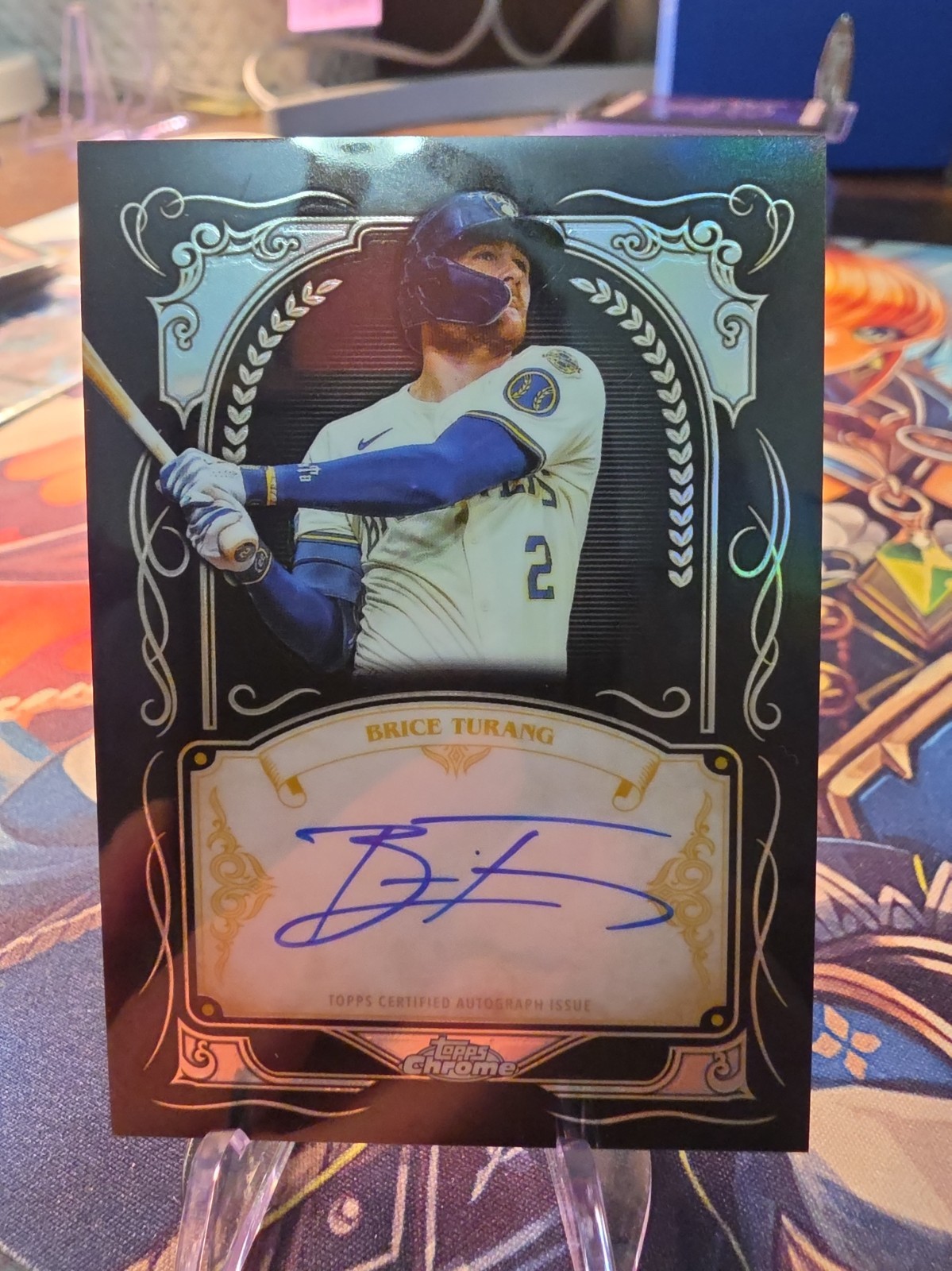 ⚙️BN 2026 TOPPS CHROME BASEBALL INK STROKES AUTO REFRACTOR BRICE TURANG