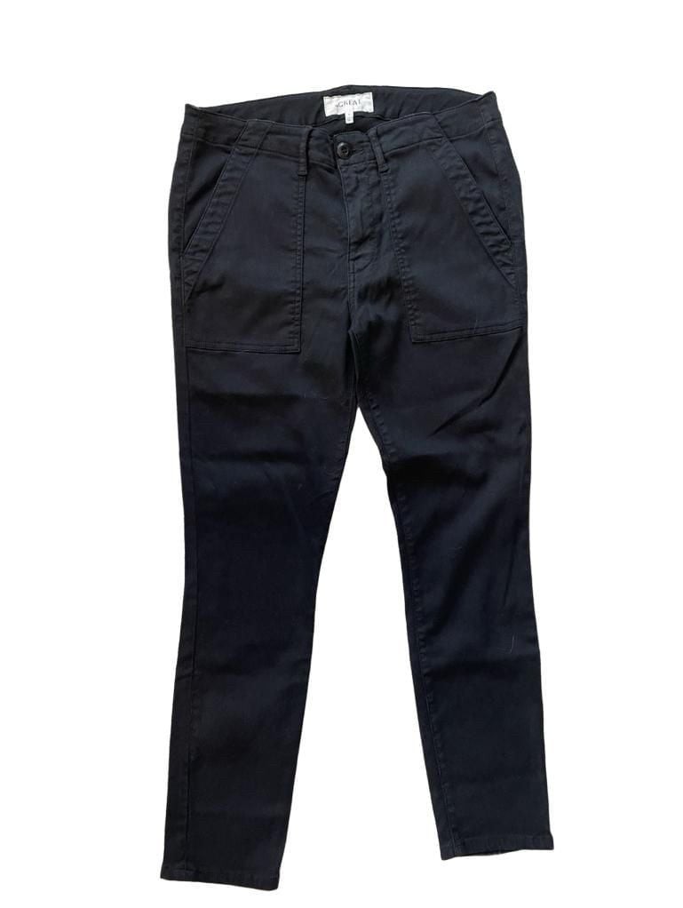 The Great. The Utility Pant Size 29 Black Corduroy Pants The Great. The Utility Pant Size 29 Black Corduroy Pants