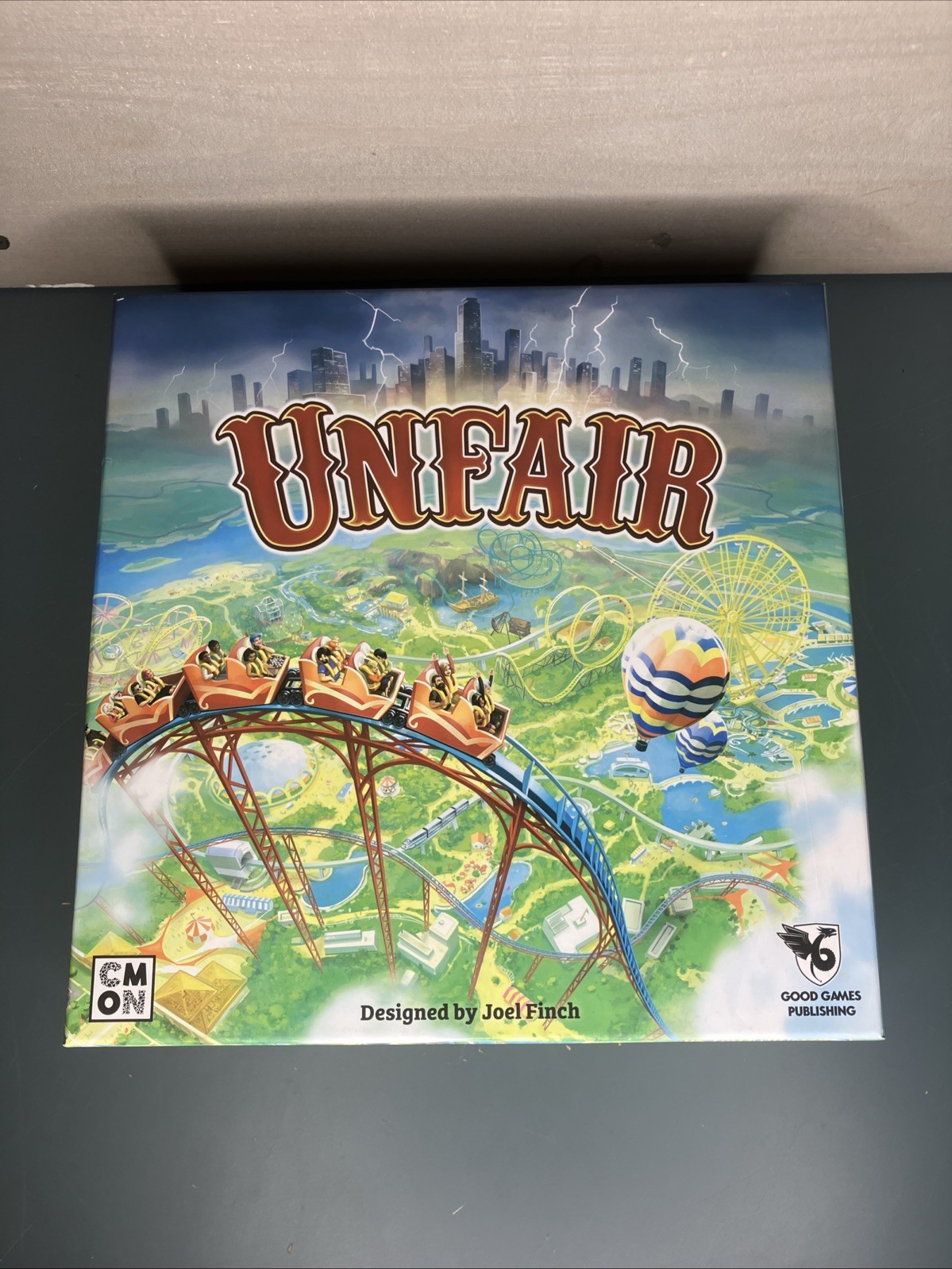 Unfair Board Game By Joel Finch Build & Operate Theme Parks Complete Unfair Board Game By Joel Finch Build & Operate Theme Parks Complete