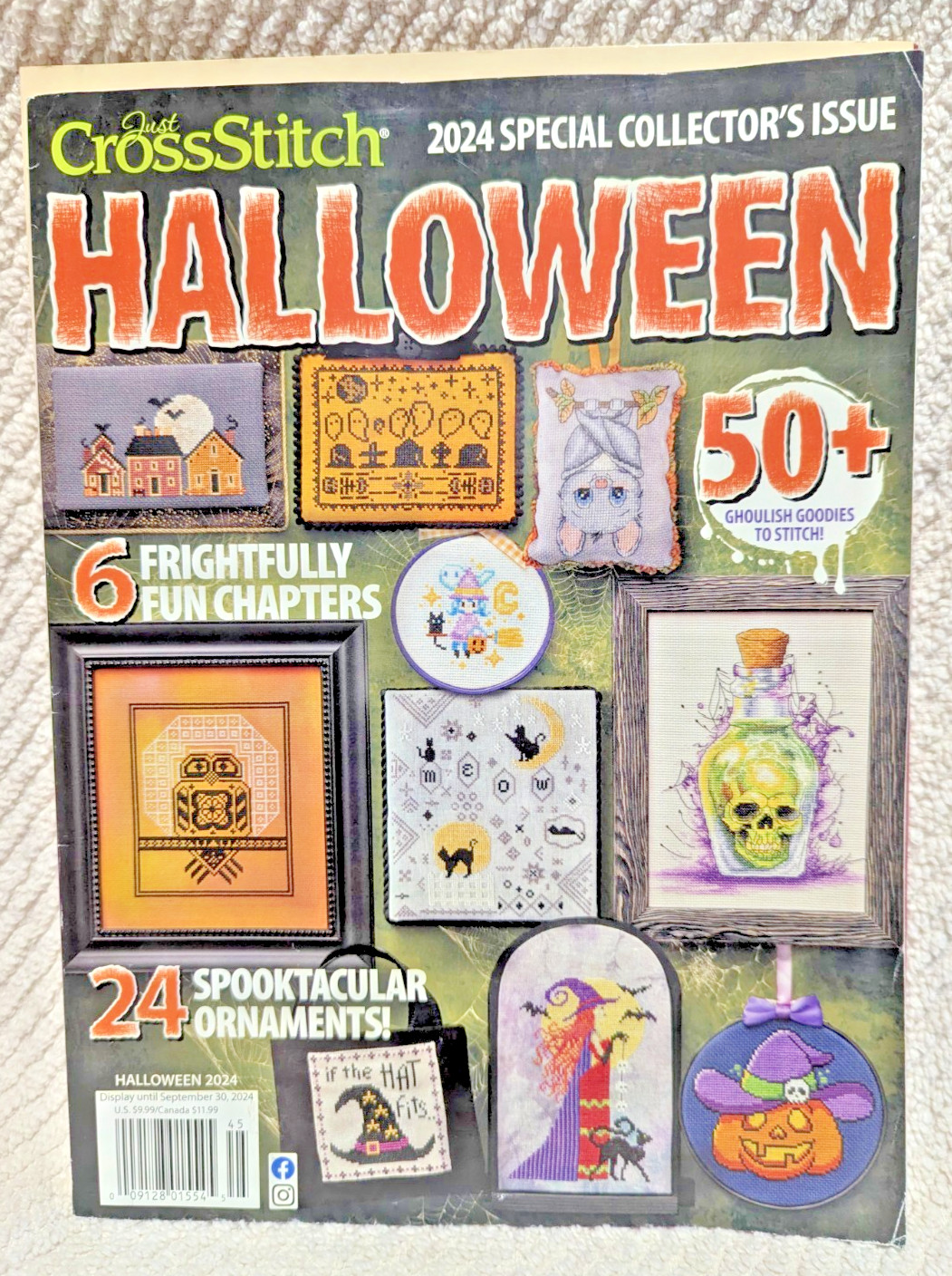 Just Cross Stitch Halloween Issue (YOU CHOOSE)