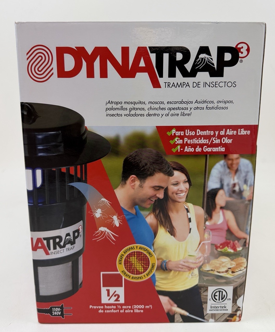 DynaTrap 3 Insect & Mosquito Trap 1/2 Acre Coverage NEW Open Box DynaTrap 3 Insect & Mosquito Trap 1/2 Acre Coverage NEW Open Box