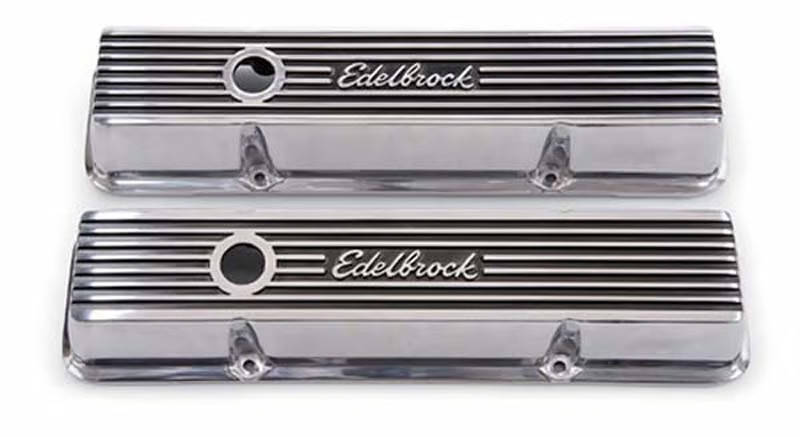 Edelbrock 4262 Elite II Series Low Profile Aluminum Valve Covers