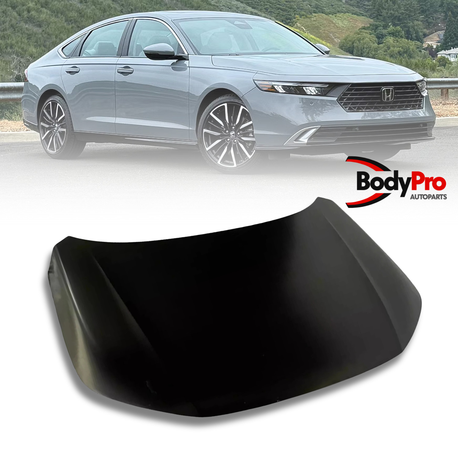 For 2023-2025 Honda Accord Front Upper Hood Panel Primed Steel 6010030AA00ZZ