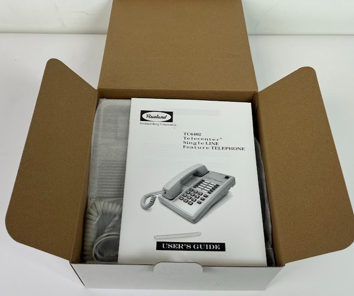 Rauland Borg TC6402 Office Phone / Desk Telephone – System Dependent