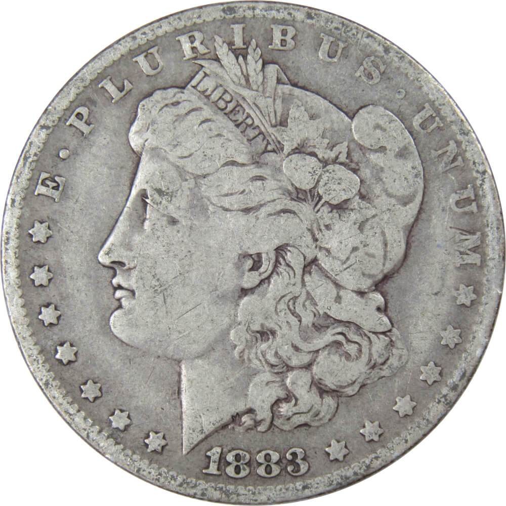 1883 O Morgan Silver Dollar VG Very Good $1 Coin Collectible