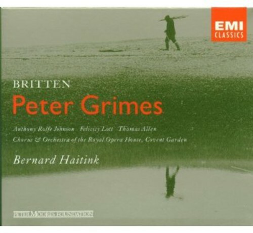 Benjamin Britten Peter Grimes Op 33 2-CDs 1993 EMI Bernard Haitinik w/Book