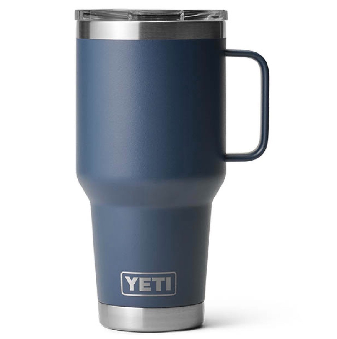 YETI Rambler 30 oz Navy Travel Mug Stronghold Lid New Cosmetic Blemishes