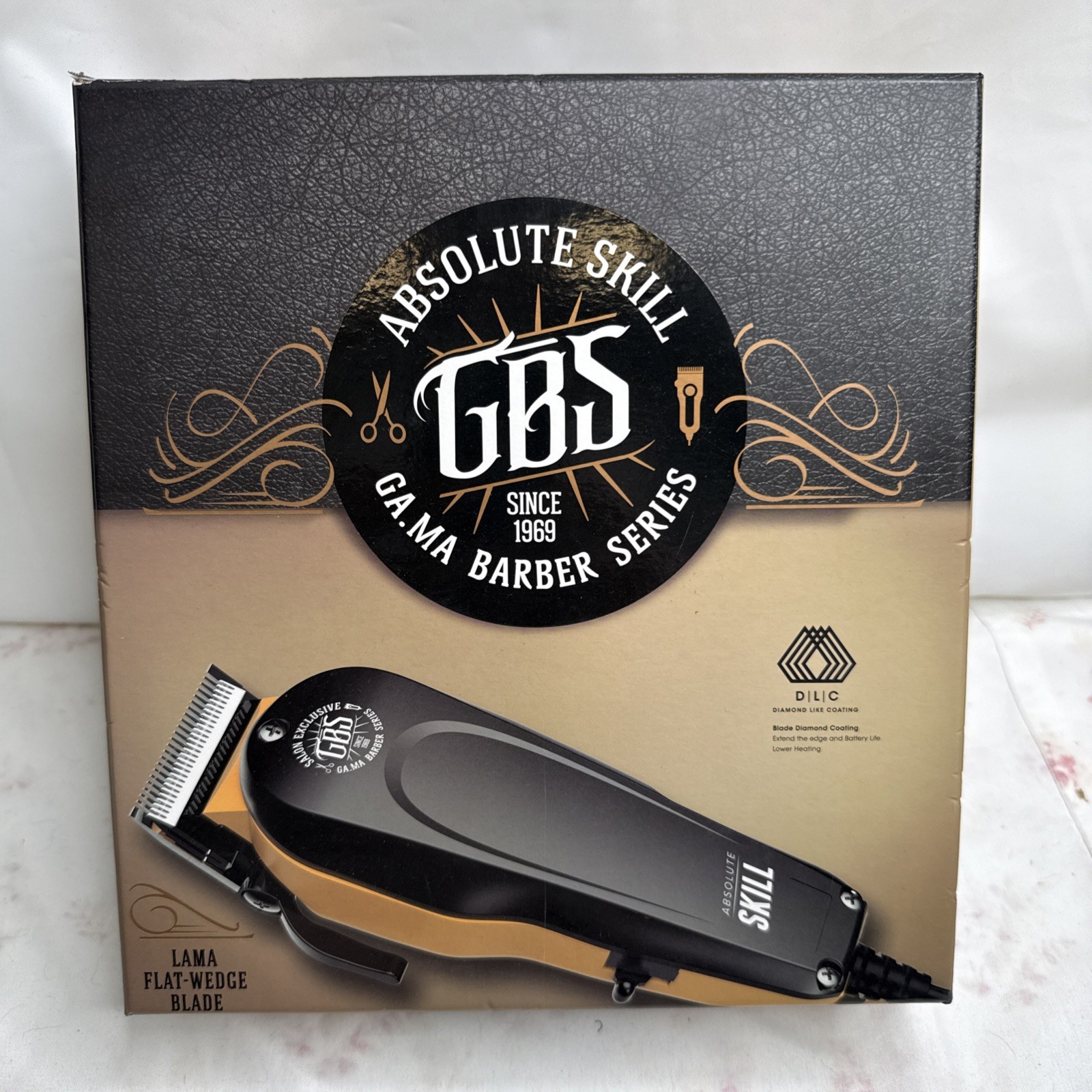 *NEW* GAMA Absolute Skill Professional Hair Clippers Lama Flat Wedge Blade *NEW* GAMA Absolute Skill Professional Hair Clippers Lama Flat Wedge Blade