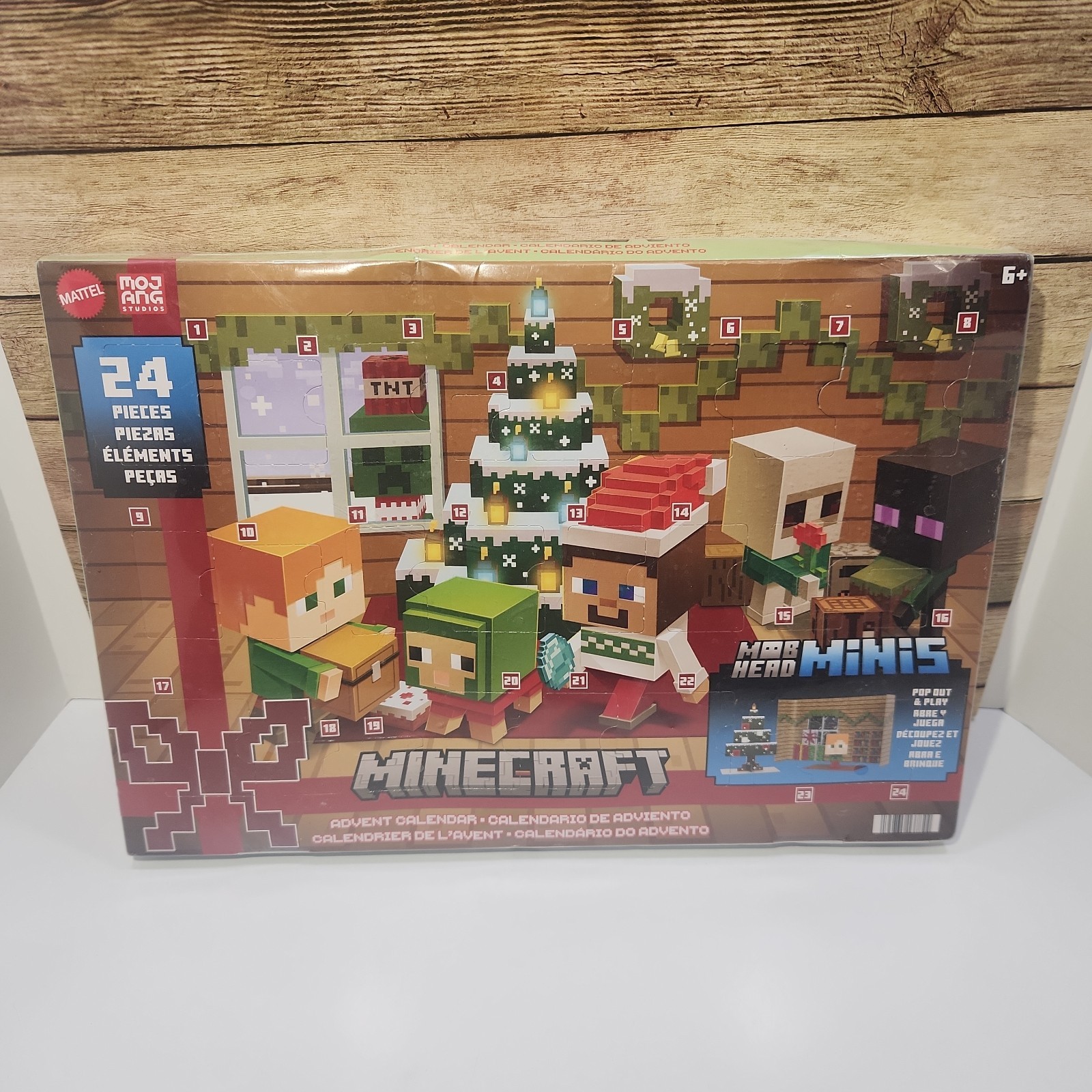 Minecraft Mobhead Advent Calendar with Figures & Accessories Minecraft Mobhead Advent Calendar with Figures & Accessories