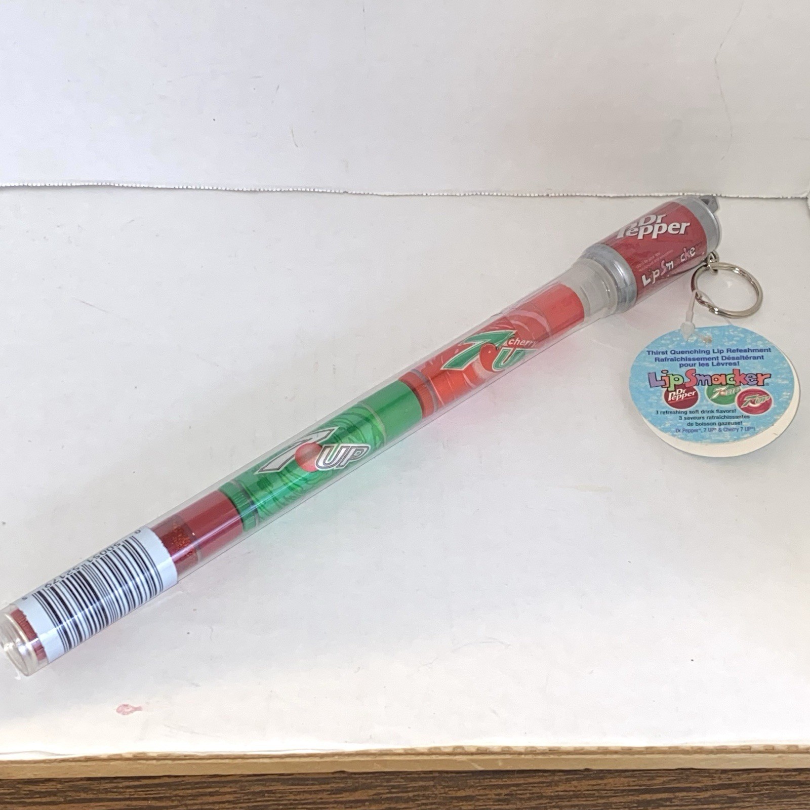 Vtg 2003 Bonne Bell LIP SMACKER Keychain Topper ~ Dr Pepper, 7 Up, 7 Up Cherry Vtg 2003 Bonne Bell LIP SMACKER Keychain Topper ~ Dr Pepper, 7 Up, 7 Up Cherry