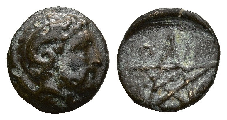 Ancient Greek Bronze Coin - Pitane MYSIA 4th-3rd centuries BC Ancient Greek Bronze Coin - Pitane MYSIA 4th-3rd centuries BC