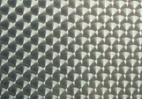 Engine Turned Aluminum Panel 12\