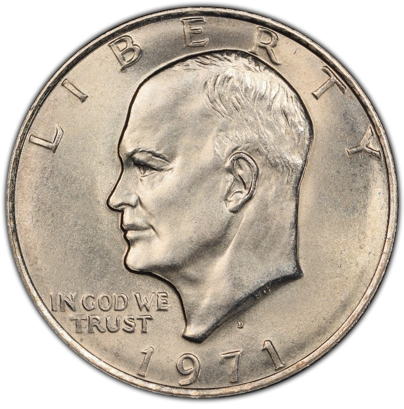 1971-D Mint State Eisenhower Dollar 1$
