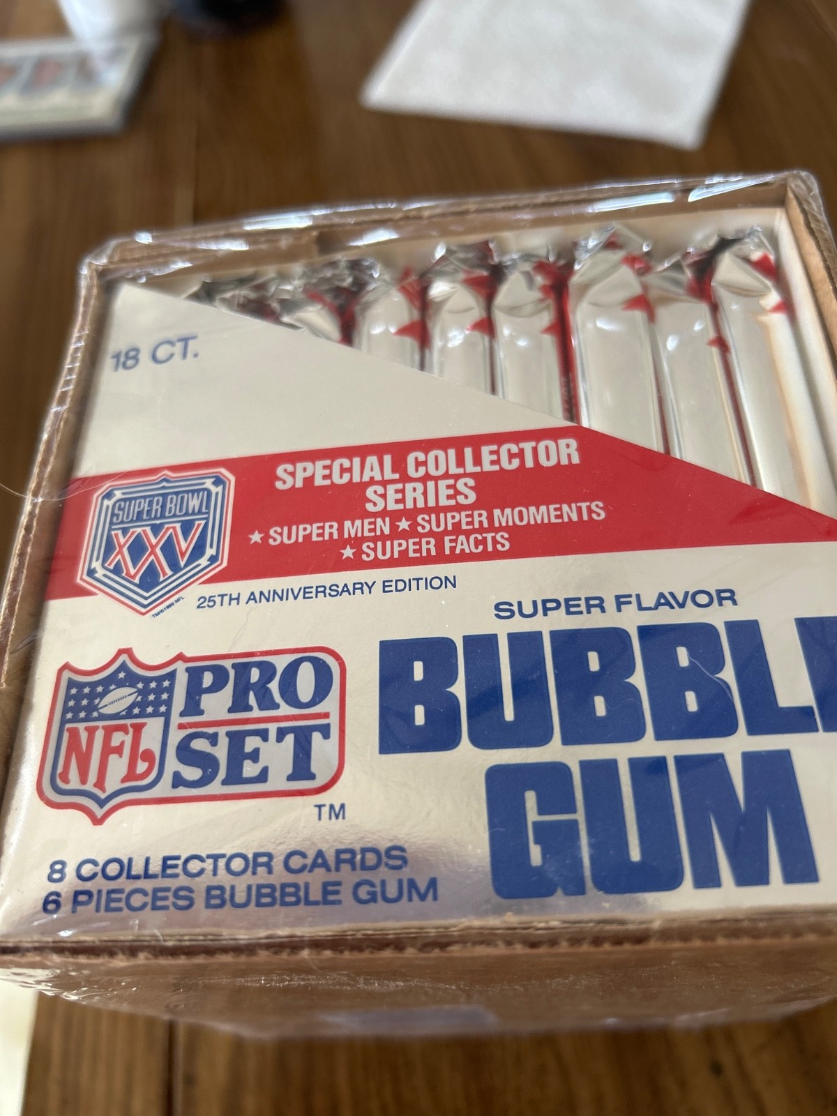 1990 NFL Pro Set Super Bowl 25th Anniversary Cards Mint Condition 1990 NFL Pro Set Super Bowl 25th Anniversary Cards Mint Condition