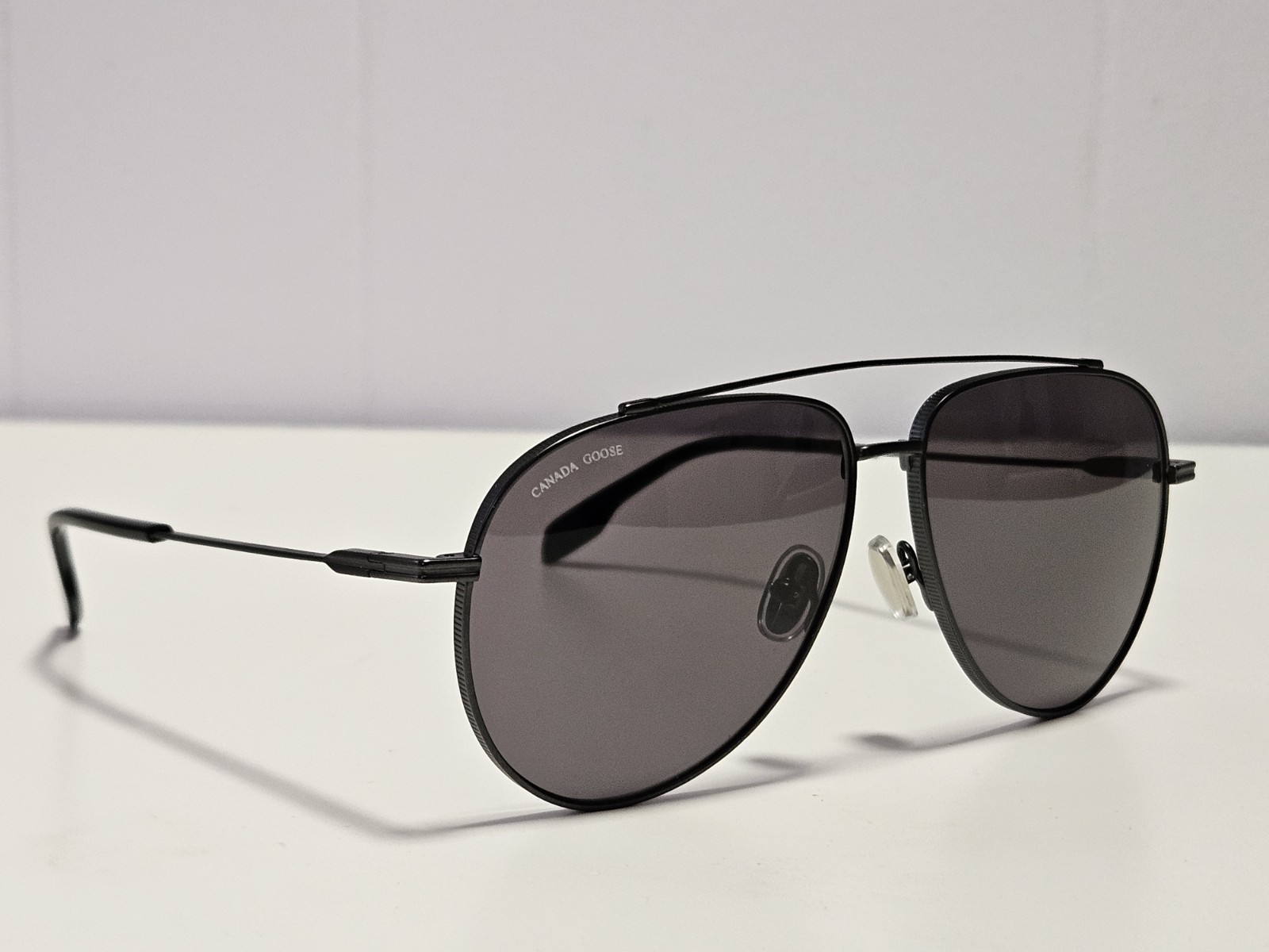 Canada Goose GC26500SE 037 Gunmetal Black Sunglasses New Authentic Made In Italy