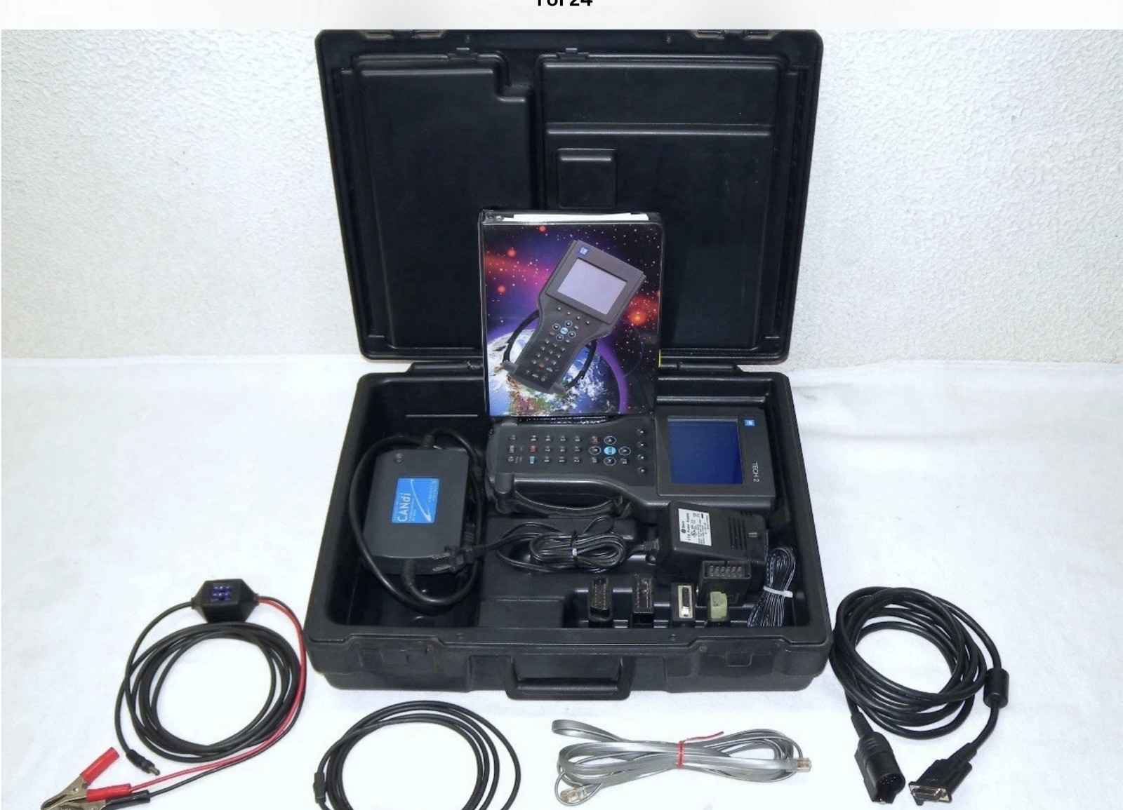 GENUINE VETRONIX GM TECH 2 DIAGNOSTIC SCANNER WITH CANDI MODULE - It WORKS