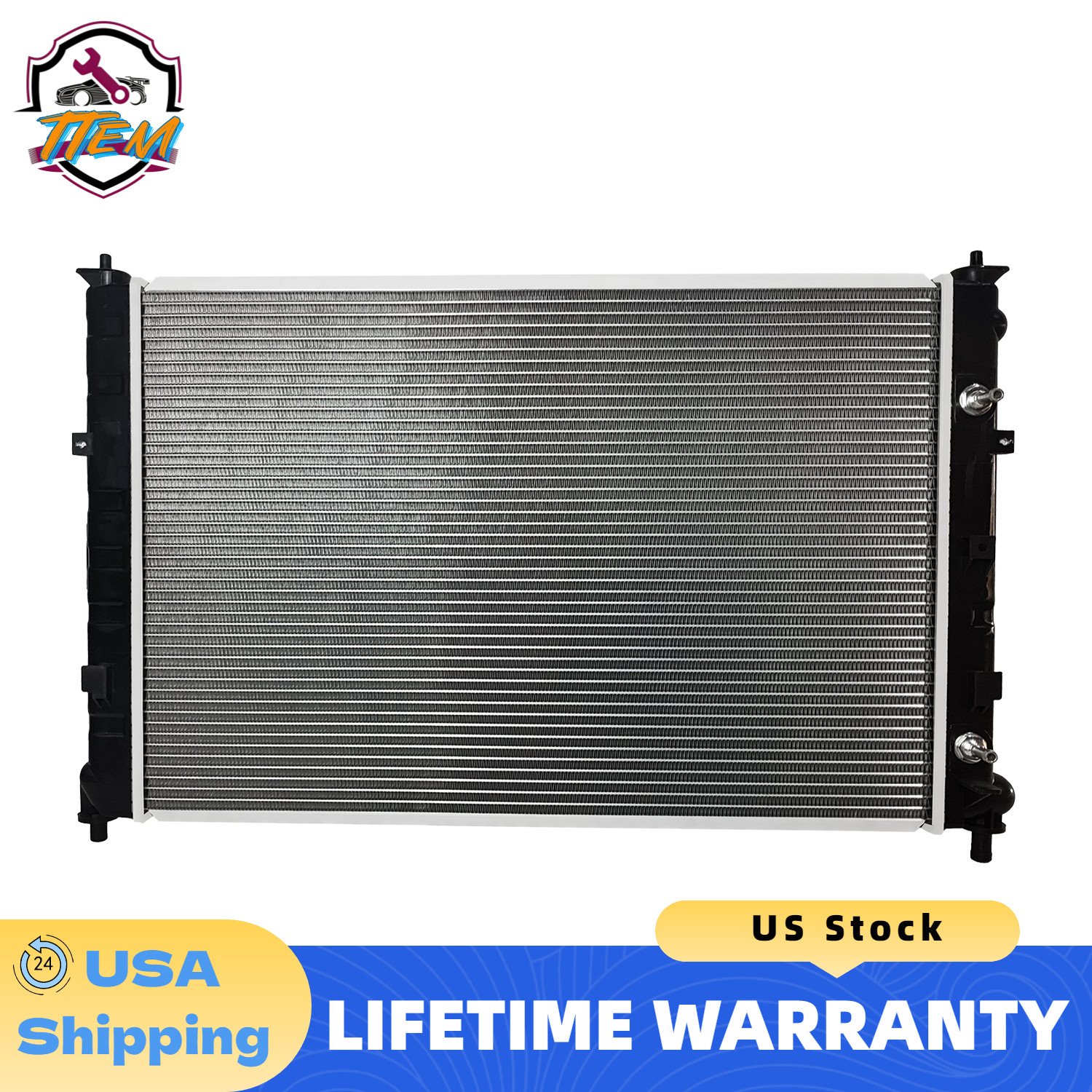 For 2002-2006 Mazda MPV AT Radiator Assembly Factory Style Aluminum Core 2768