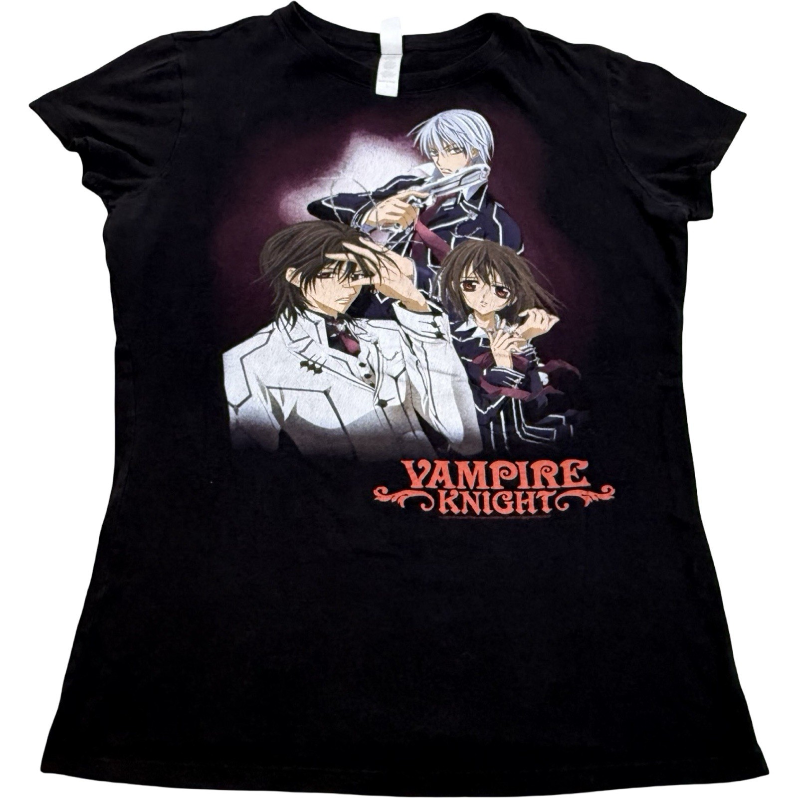 2008 Vampire Knight T Shirt Sz Large Ripple Junction Anime Tee Yuki Cross Rare