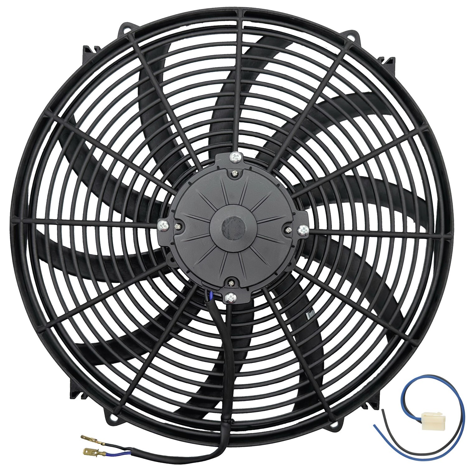 16-17 INCH BIG 180W MOTOR 12 VOLT ELECTRIC ENGINE RADIATOR COOLING FAN CAR TRUCK
