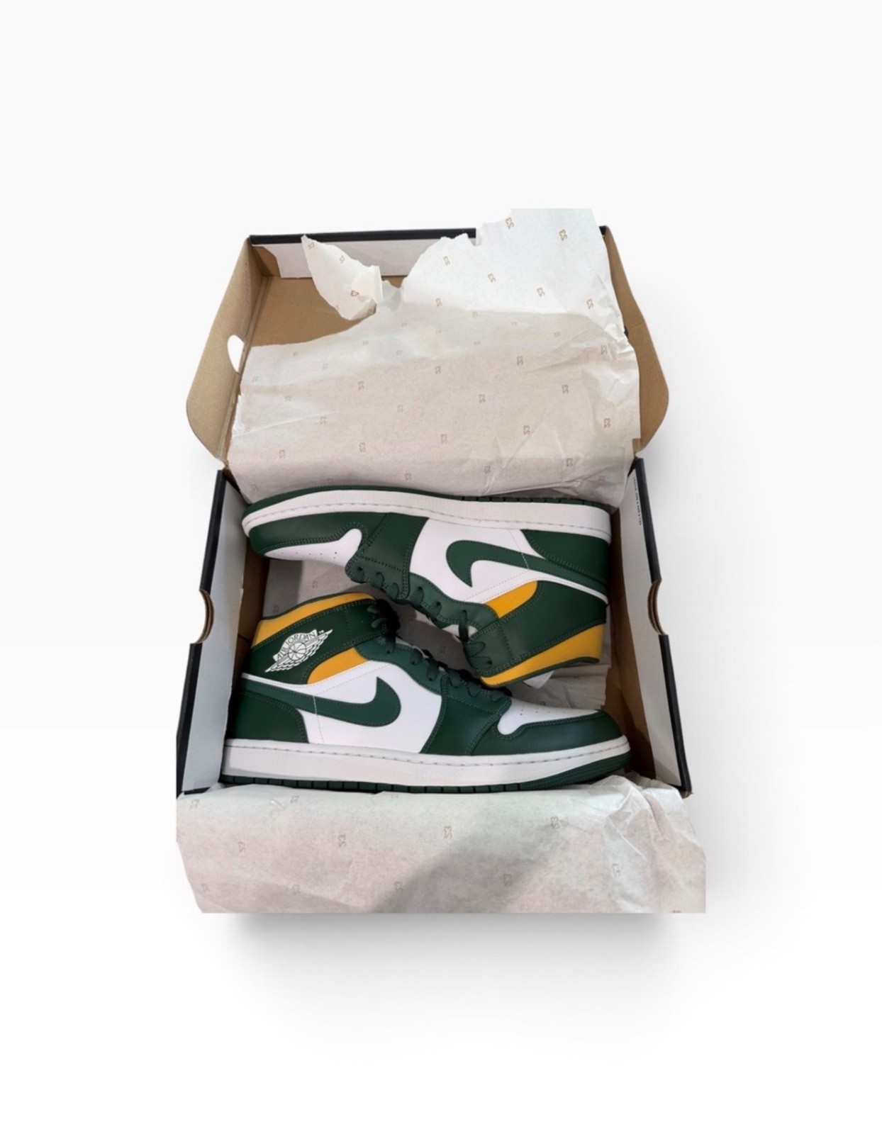 Size 14 -Men’s Jordan 1 Mid Sonics Size 14 -Men’s Jordan 1 Mid Sonics