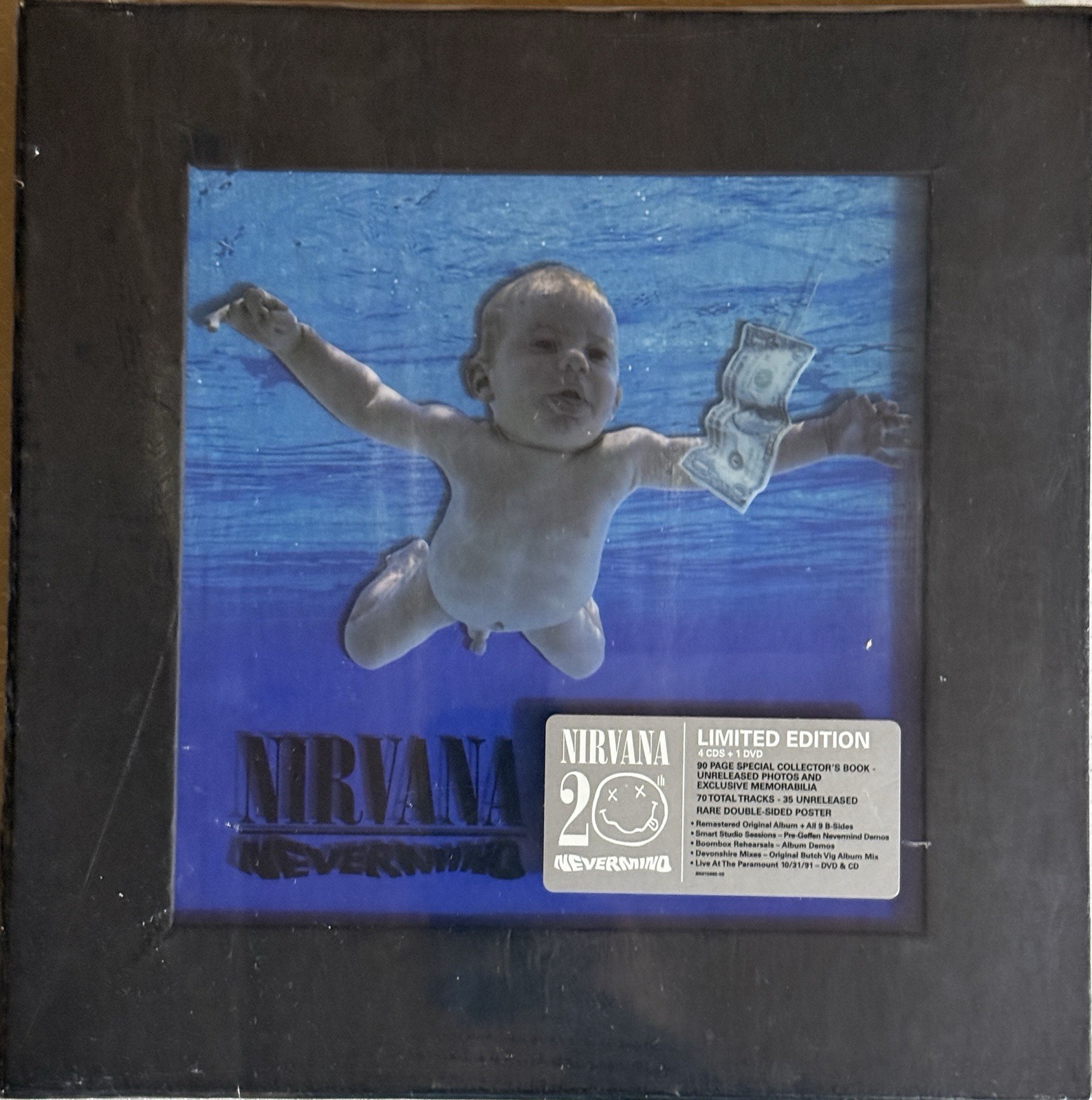 Nevermind by Nirvana [20th Anniversary 4CD/1DVD Box Set, 2011, Geffen) Hype NEW