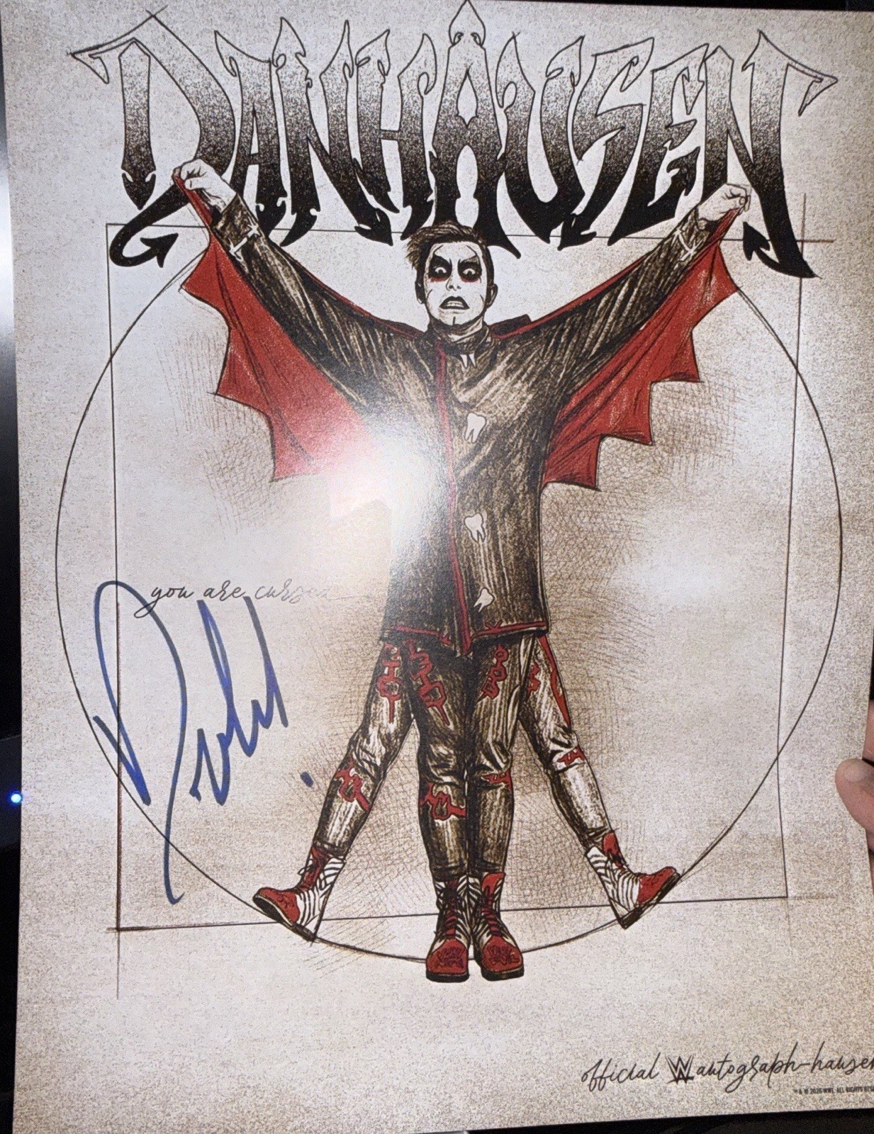 WWE Danhausen Signed Photo EVENT EXCLUSIVE 11x14 Saturday Night’s Main Event NYC WWE Danhausen Signed Photo EVENT EXCLUSIVE 11x14 Saturday Night’s Main Event NYC