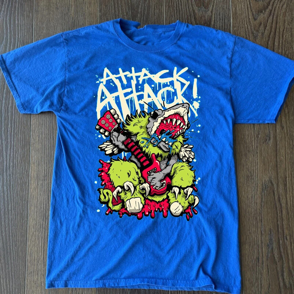 Attack Attack S 4XL Men and Women T Shirt Vintage Core Scene Aesthetic For Fan