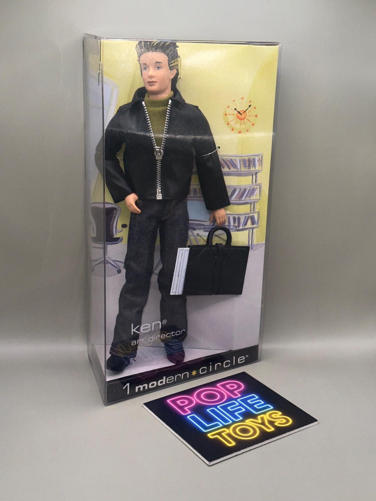Vintage 2003 Mattel Barbie 1 Modern Circle “Art Director Ken” #B2524 *NRFB*