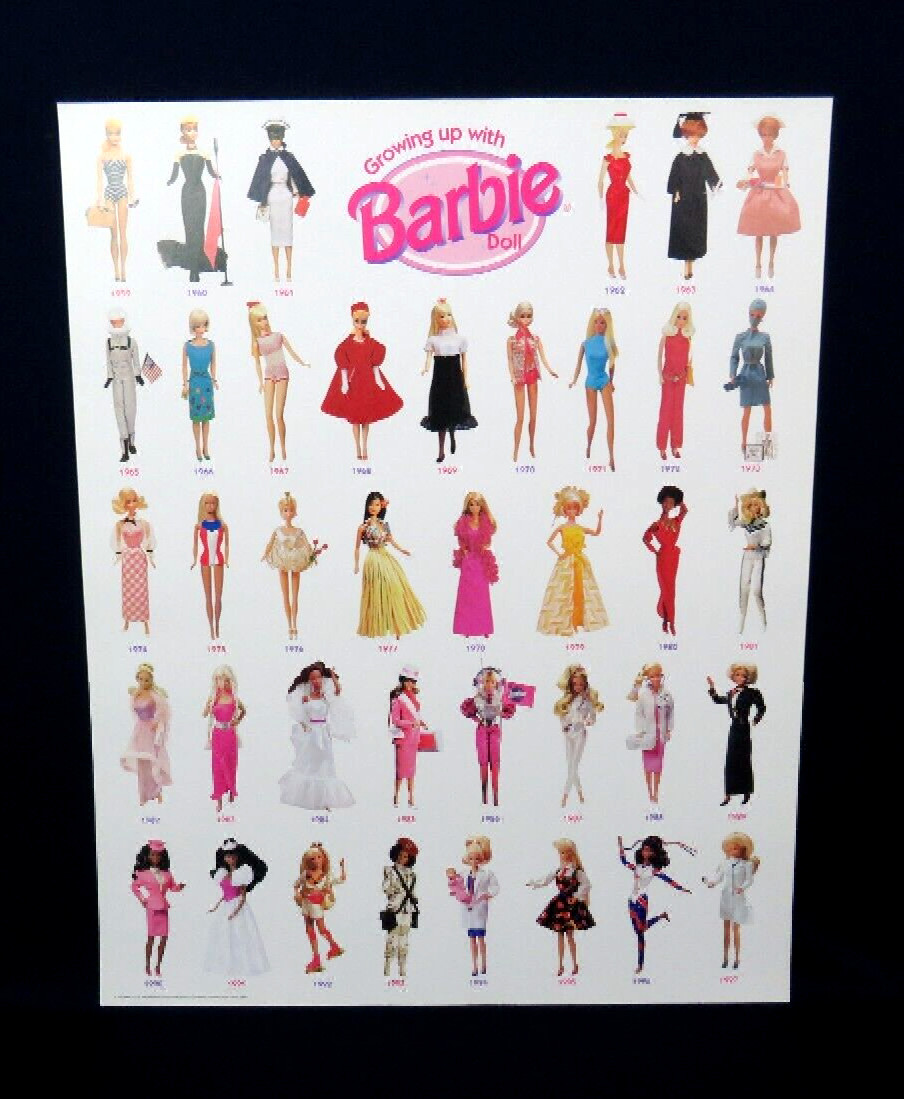 NEW VTG MATTEL GROWING UP WITH BARBIE DOLL \