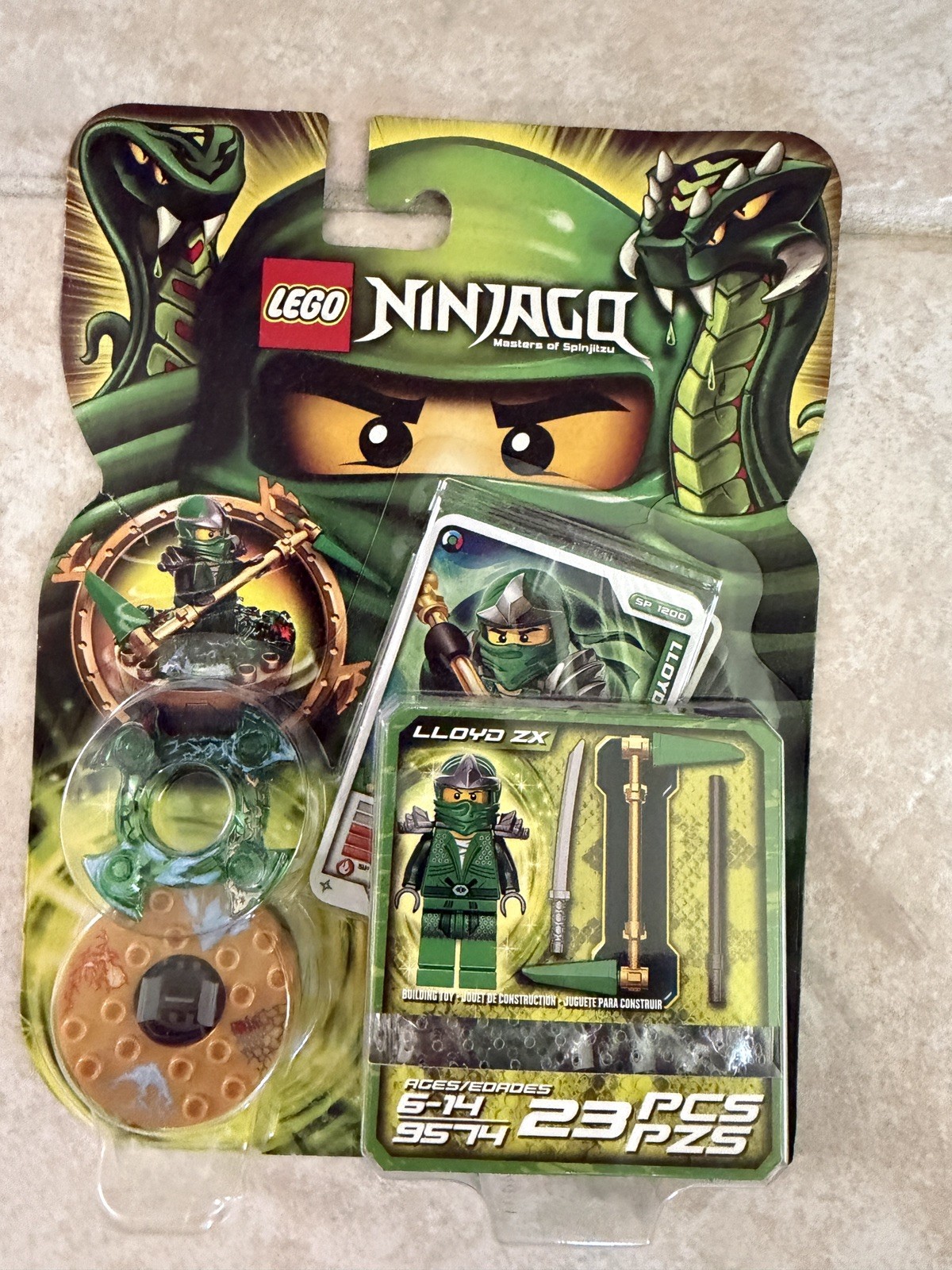 New LEGO Ninjago Lloyd ZX 9574, Brand New in Box