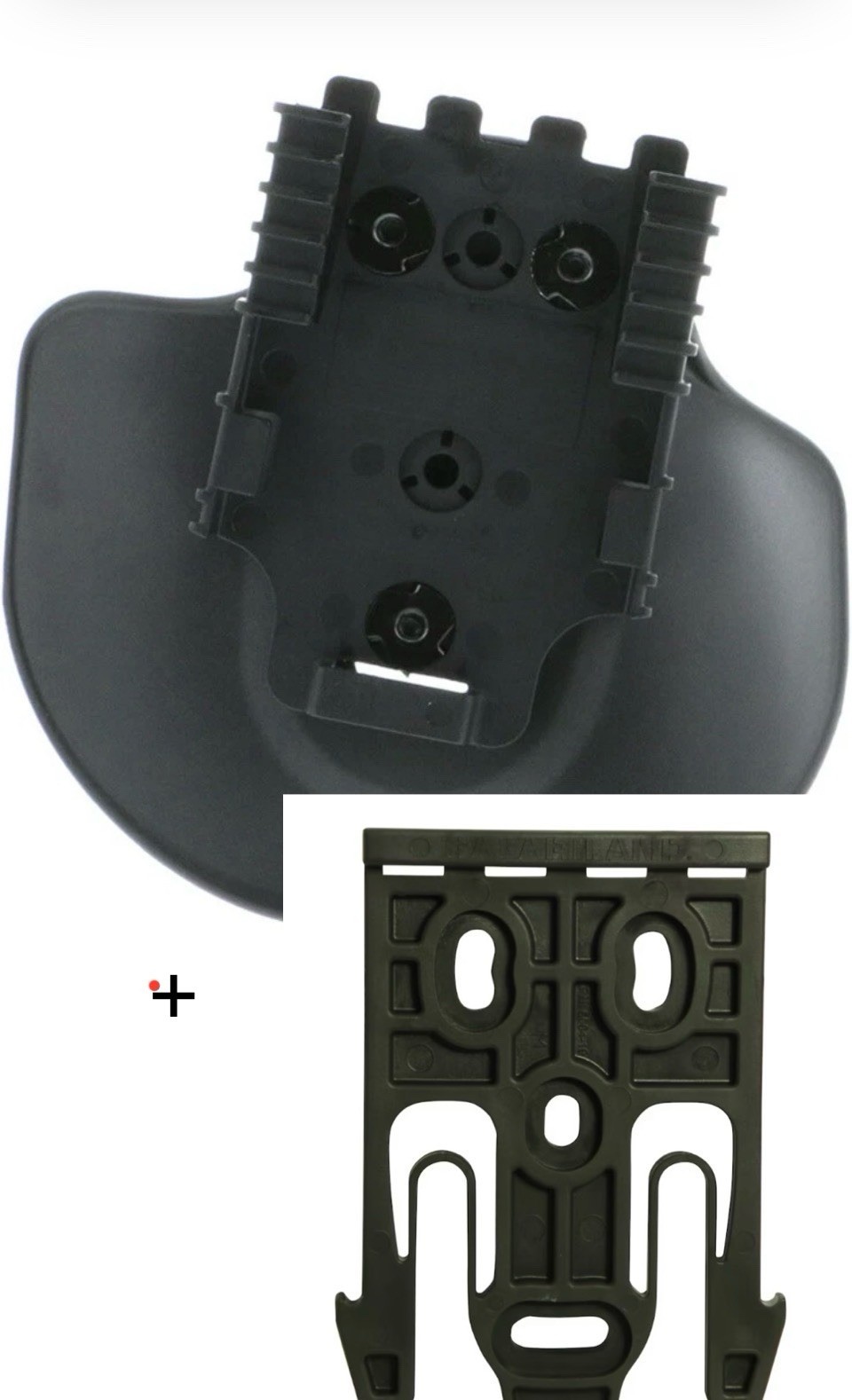 New Safariland 568BL Injection Molded Paddle with QLS 22 And QLS 19